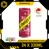 SCHWEPPES Wild Berries 330ML X 24 (CAN) - ABSOLUTE MARTSCHWEPPES Wild Berries 330ML X 24 (CAN)
