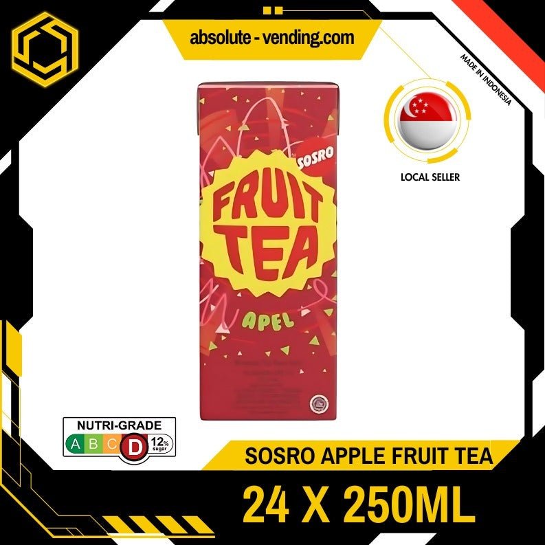 SOSRO Apple Fruit Tea 250ML X 24 (TETRA) - ABSOLUTE MARTSOSRO Apple Fruit Tea 250ML X 24 (TETRA)