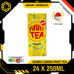 SOSRO Lemon Fruit Tea 250ML X 24 (TETRA) - ABSOLUTE MARTSOSRO Lemon Fruit Tea 250ML X 24 (TETRA)