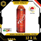 SOSRO Teh Botol Original 1L X 12 (TETRA) - ABSOLUTE MARTSOSRO Teh Botol Original 1L X 12 (TETRA)
