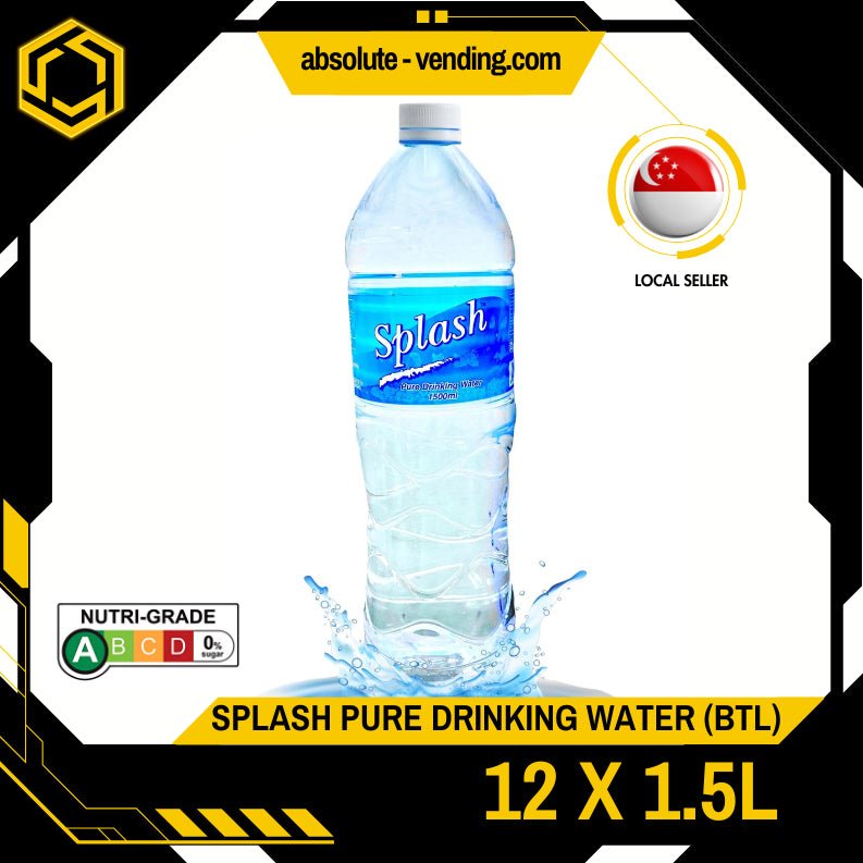 SPLASH Pure Drinking Water 1.5L X 12 (BOTTLE) - ABSOLUTE MARTSPLASH Pure Drinking Water 1.5L X 12 (BOTTLE)
