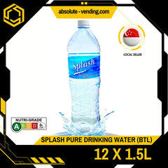SPLASH Pure Drinking Water 1.5L X 12 (BOTTLE) - ABSOLUTE MARTSPLASH Pure Drinking Water 1.5L X 12 (BOTTLE)