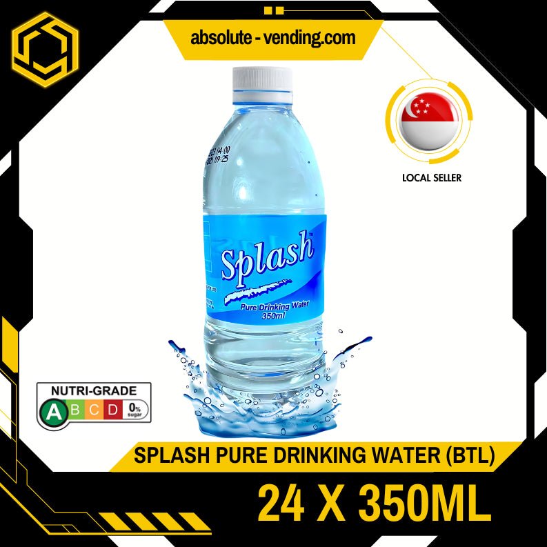 SPLASH Pure Drinking Water 350ML X 24 (BOTTLE) - ABSOLUTE MARTSPLASH Pure Drinking Water 350ML X 24 (BOTTLE)