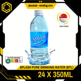 SPLASH Pure Drinking Water 350ML X 24 (BOTTLE) - ABSOLUTE MARTSPLASH Pure Drinking Water 350ML X 24 (BOTTLE)