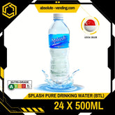 SPLASH Pure Drinking Water 500ML X 24 (BOTTLE) - ABSOLUTE MARTSPLASH Pure Drinking Water 500ML X 24 (BOTTLE)