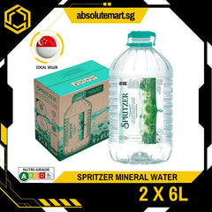 SPRITZER Natural Mineral Water 6L X 2 (BOTTLE) - ABSOLUTE MARTSPRITZER Natural Mineral Water 6L X 2 (BOTTLE)