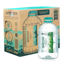 SPRITZER Natural Mineral Water 6L X 2 (BOTTLE) - ABSOLUTE MARTSPRITZER Natural Mineral Water 6L X 2 (BOTTLE)