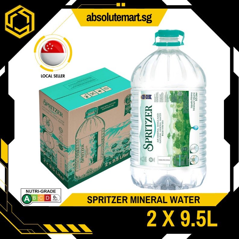 SPRITZER Natural Mineral Water 9.5L X 2 (BOTTLE) - ABSOLUTE MARTSPRITZER Natural Mineral Water 9.5L X 2 (BOTTLE)
