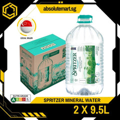SPRITZER Natural Mineral Water 9.5L X 2 (BOTTLE) - ABSOLUTE MARTSPRITZER Natural Mineral Water 9.5L X 2 (BOTTLE)