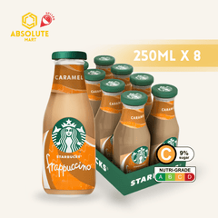 STARBUCKS Frappuccino Caramel 250ML X 8 (GLASS) - ABSOLUTE MARTSTARBUCKS Frappuccino Caramel 250ML X 8 (GLASS)Ready To Drink Coffee