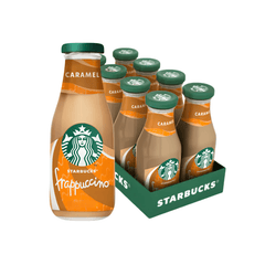 STARBUCKS Frappuccino Caramel 250ML X 8 (GLASS) - ABSOLUTE MARTSTARBUCKS Frappuccino Caramel 250ML X 8 (GLASS)Ready To Drink Coffee