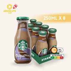 STARBUCKS Frappuccino Mocha 250ML X 8 (GLASS) - ABSOLUTE MARTSTARBUCKS Frappuccino Mocha 250ML X 8 (GLASS)Ready To Drink Coffee
