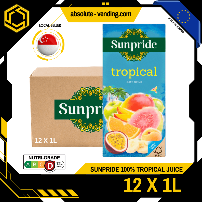 SUNPRIDE 100% Tropical Juice 1L X 6 (TETRA) - ABSOLUTE MARTSUNPRIDE 100% Tropical Juice 1L X 6 (TETRA)