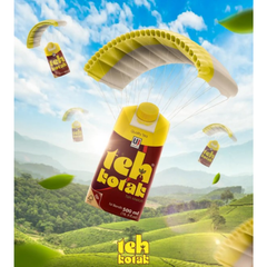 TEH KOTAK Jasmine Green Tea Less Sugar 300ML X 24 (TETRA - ABSOLUTE MARTTEH KOTAK Jasmine Green Tea Less Sugar 300ML X 24 (TETRAFlavoured & Milk Tea