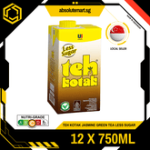 TEH KOTAK Jasmine Green Tea Less Sugar 750ML X 12 (TETRA) - ABSOLUTE MARTTEH KOTAK Jasmine Green Tea Less Sugar 750ML X 12 (TETRA)