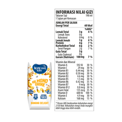 TROPICANA SLIM Almond Milk Banana Delight 190ML X 24 (TETRA) - ABSOLUTE MARTTROPICANA SLIM Almond Milk Banana Delight 190ML X 24 (TETRA)Dairy Milk