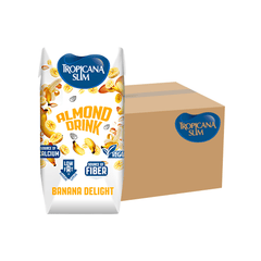 TROPICANA SLIM Almond Milk Banana Delight 190ML X 24 (TETRA) - ABSOLUTE MARTTROPICANA SLIM Almond Milk Banana Delight 190ML X 24 (TETRA)Dairy Milk