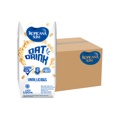 TROPICANA SLIM Oat Vanilla 190ML X 24 (TETRA) - ABSOLUTE MARTTROPICANA SLIM Oat Vanilla 190ML X 24 (TETRA)Dairy Milk