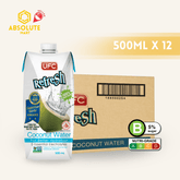 UFC Refresh 100% Coconut Water 500ML X 12 (TETRA) - ABSOLUTE MARTUFC Refresh 100% Coconut Water 500ML X 12 (TETRA)Coconut Water