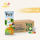 V-SOY Milk Low Sugar 200ML X 48 (TETRA) - ABSOLUTE MARTV-SOY Milk Low Sugar 200ML X 48 (TETRA)Soy & Almond Milk