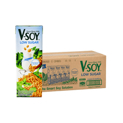 V-SOY Milk Low Sugar 200ML X 48 (TETRA) - ABSOLUTE MARTV-SOY Milk Low Sugar 200ML X 48 (TETRA)Soy & Almond Milk