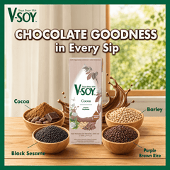 V-SOY Milk Multi Chocolate 200ML X 12 (TETRA) - ABSOLUTE MARTV-SOY Milk Multi Chocolate 200ML X 12 (TETRA)Soy & Almond Milk