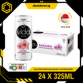 VIDA Zero Sparkling Sakura 325ML X 24 (CAN) - ABSOLUTE MARTVIDA Zero Sparkling Sakura 325ML X 24 (CAN)