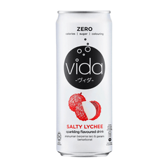 VIDA Zero Sparkling Salty Lychee 325ML X 24 (CAN) - ABSOLUTE MARTVIDA Zero Sparkling Salty Lychee 325ML X 24 (CAN)