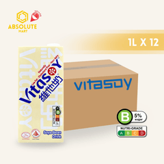 VITASOY Original Soy Drink 1L X 12 (TETRA) - ABSOLUTE MARTVITASOY Original Soy Drink 1L X 12 (TETRA)Soy & Almond Milk