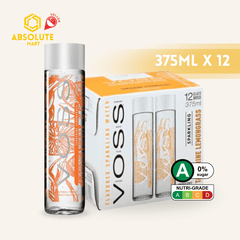 VOSS Tangerine & Lemongrass Natural Sparkling Water SUGAR FREE 375ML X 12 (GLASS) - ABSOLUTE MARTVOSS Tangerine & Lemongrass Natural Sparkling Water SUGAR FREE 375ML X 12 (GLASS)Flavoured Sparkling Drinks