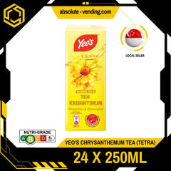 YEO'S Chrysanthemum Tea 250ML X 24 (TETRA) - ABSOLUTE MARTYEO'S Chrysanthemum Tea 250ML X 24 (TETRA)