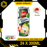 YEO'S Coconut Juice 300ML X 24 (CAN) - ABSOLUTE MARTYEO'S Coconut Juice 300ML X 24 (CAN)