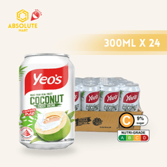 YEO'S Coconut Juice 300ML X 24 (CAN) - ABSOLUTE MARTYEO'S Coconut Juice 300ML X 24 (CAN)Fruit Drinks