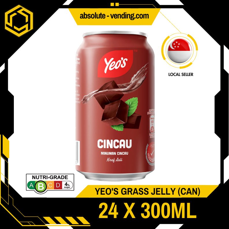 YEO'S Grass Jelly 300ML X 24 (CAN) - ABSOLUTE MARTYEO'S Grass Jelly 300ML X 24 (CAN)
