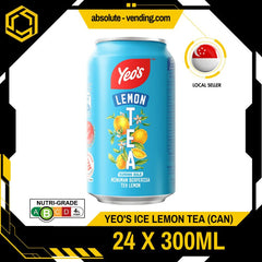 YEO'S Lemon Tea 300ML X 24 (CAN) - ABSOLUTE MARTYEO'S Lemon Tea 300ML X 24 (CAN)