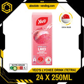 YEO'S Lychee 250ML X 24 (TETRA) - ABSOLUTE MARTYEO'S Lychee 250ML X 24 (TETRA)