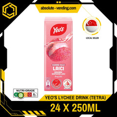 YEO'S Lychee 250ML X 24 (TETRA) - ABSOLUTE MARTYEO'S Lychee 250ML X 24 (TETRA)