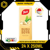 YEO'S Soya Bean 250ML X 24 (TETRA) - ABSOLUTE MARTYEO'S Soya Bean 250ML X 24 (TETRA)