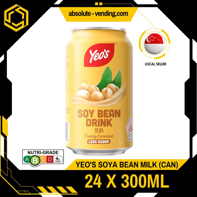 YEO'S Soya Bean 300ML X 24 (CAN) - ABSOLUTE MARTYEO'S Soya Bean 300ML X 24 (CAN)
