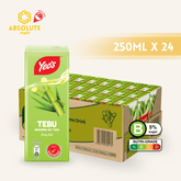 YEO'S Sugar Cane 250ML X 24 (TETRA) - ABSOLUTE MARTYEO'S Sugar Cane 250ML X 24 (TETRA)Asian Drinks