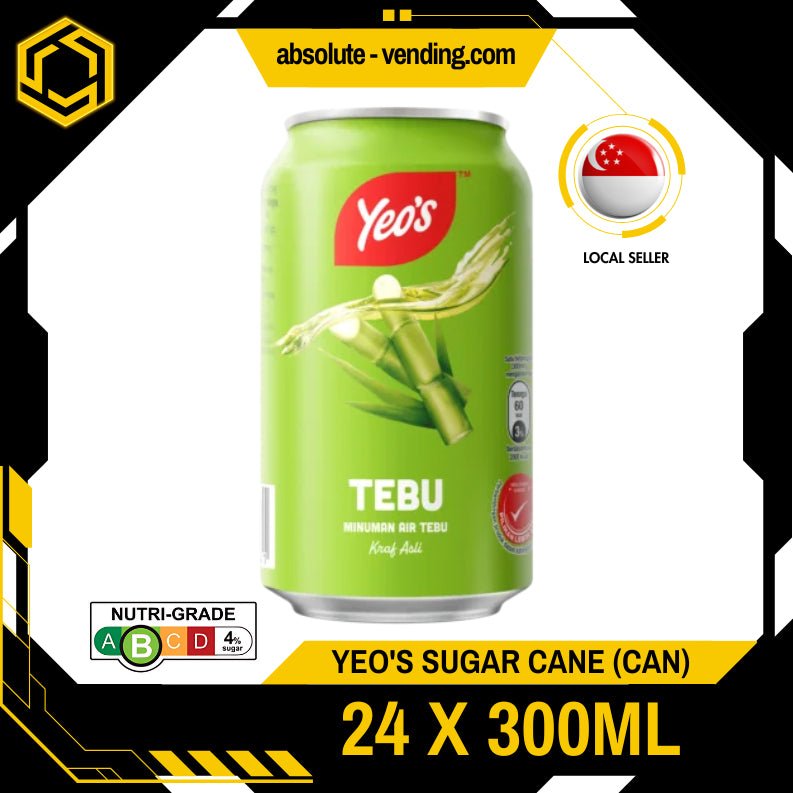 YEO'S Sugar Cane 300ML X 24 (CAN) - ABSOLUTE MARTYEO'S Sugar Cane 300ML X 24 (CAN)