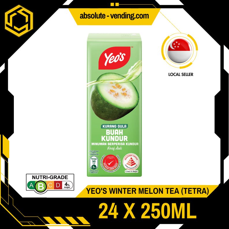 YEO'S Wintermelon Tea 250ML X 24 (TETRA) - ABSOLUTE MARTYEO'S Wintermelon Tea 250ML X 24 (TETRA)
