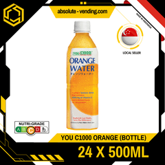 YOU C1000 Orange Isotonic Water 500ML X 24 (BOTTLE) - ABSOLUTE MARTYOU C1000 Orange Isotonic Water 500ML X 24 (BOTTLE)