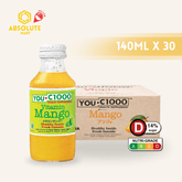 YOU C1000 Vitamin Mango 140ML X 30 (GLASS) - ABSOLUTE MARTYOU C1000 Vitamin Mango 140ML X 30 (GLASS)Vitamin Water