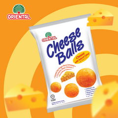 [TWIN BUNDLE] ORIENTAL Cheese Balls 2 X 30 X 14G (PACKETS)
