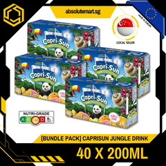 [BUNDLE PACK] CAPRISUN Jungle Drink 200ML X 10 X 4 (TETRA)