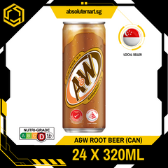 A&W Root Beer 320ML X 24 (CAN)