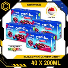 [BUNDLE PACK] CAPRISUN Cherry 200ML X 10 X 4 (TETRA)