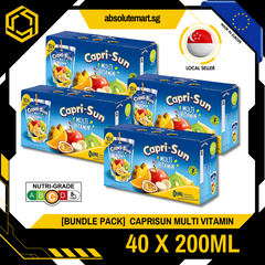 [BUNDLE PACK] CAPRISUN Multi Vitamin Juice 200ML X 10 X 4 (TETRA)