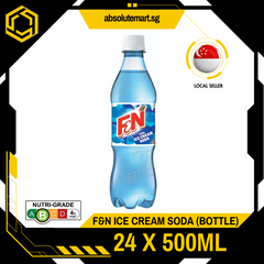 F&N Ice Cream Soda 500ML X 24 (BOTTLE)